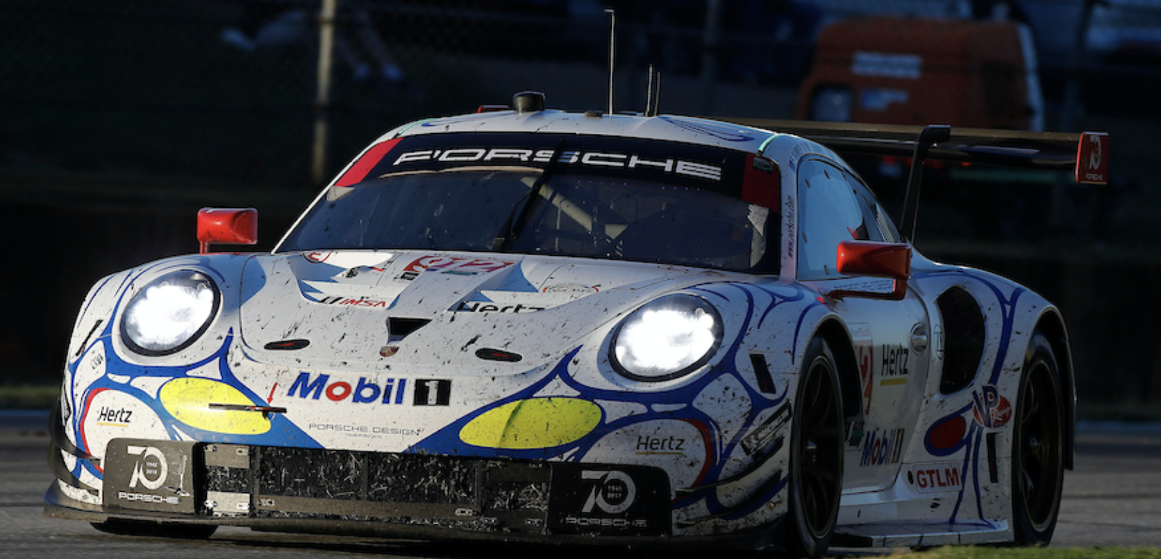 Decal Porsche 911 991 RSR IMSA #912 Petit LM Road Atlanta