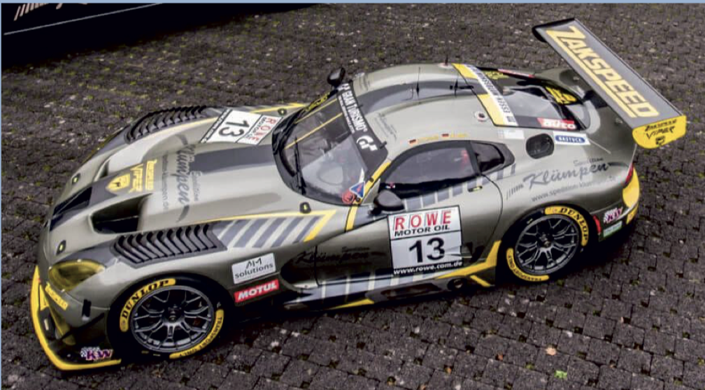 Decal Dodge Viper Zakspeed 13 Vln 2019
