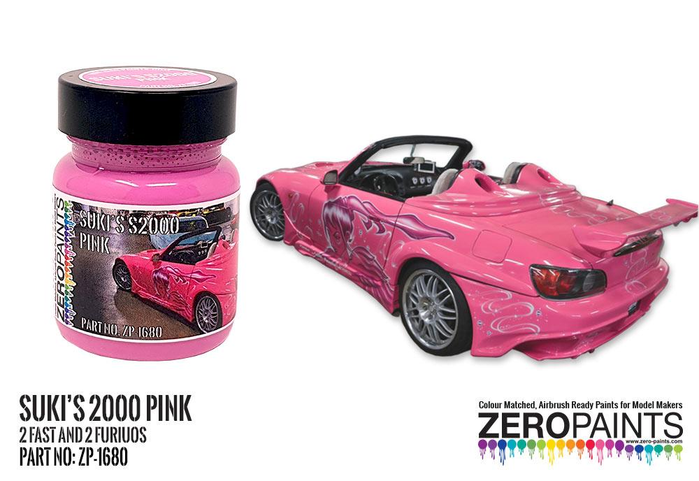 Suki's VeilSide Honda S2000 Pink Paint 60ml (2 Fast 2