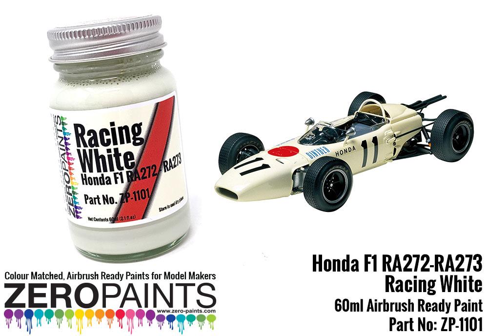 Honda RA272 - RA273 Racing White Paint 60ml ZP-1101