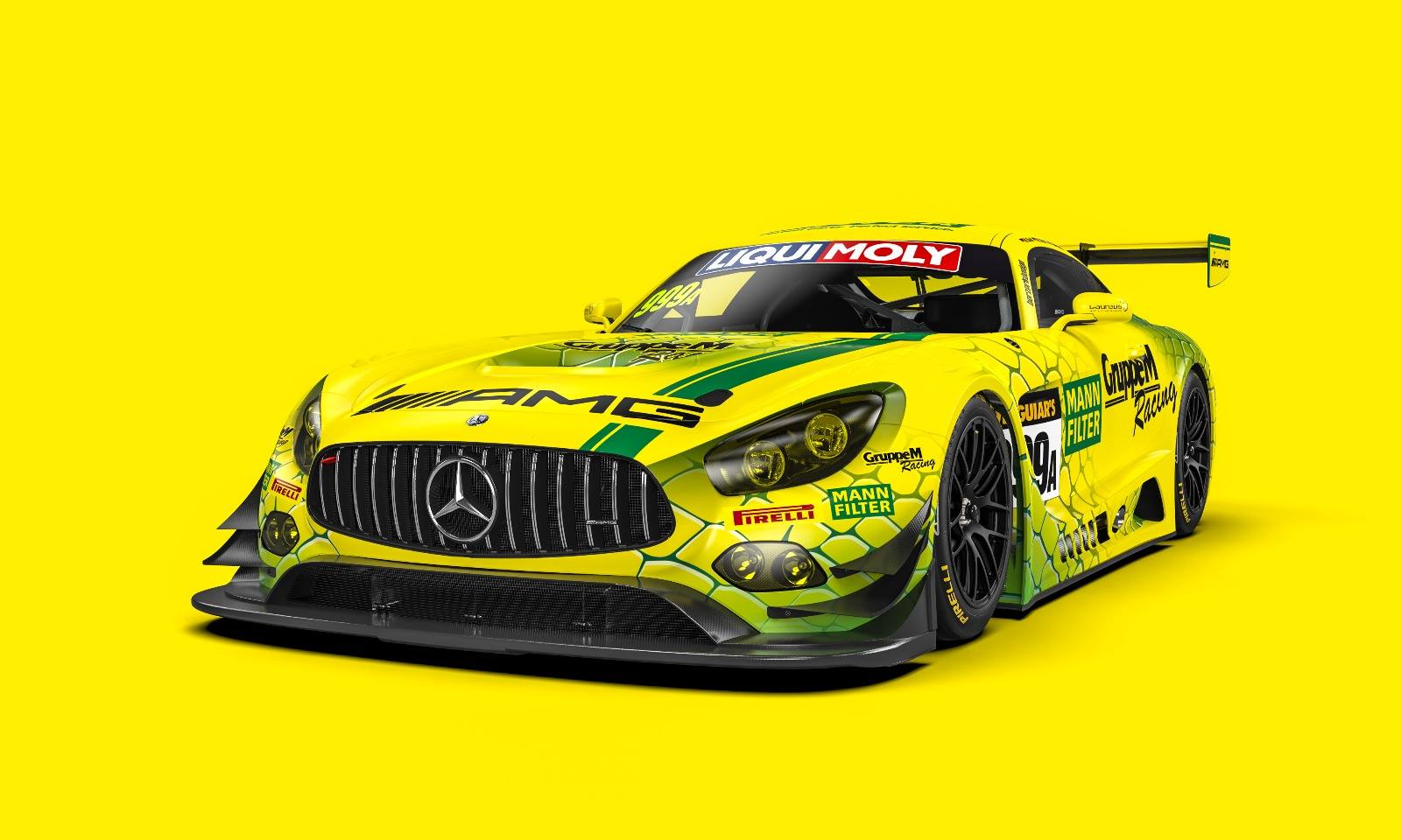 Decal Merc AMG GT3 HTP Motorsport Mann Filter Mamba #999A Bathurst