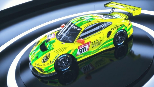Decal Porsche 911 991 GT3 R #911 Manthey Grello Nürburgring 2019