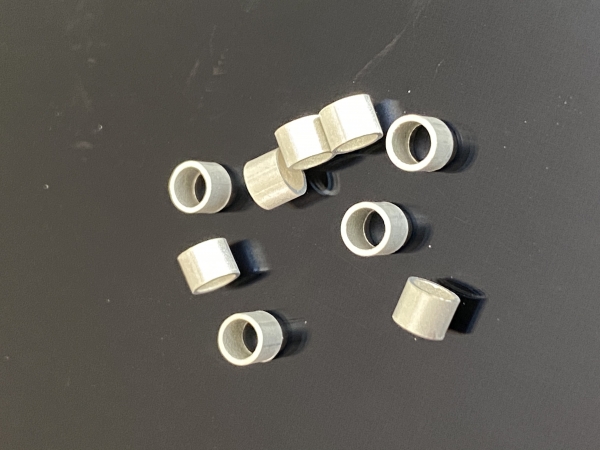Ø3mm x 4mm Aluminum (Alu)  Spacers for axles / chassis