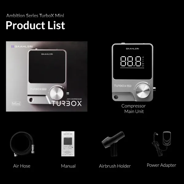 Gaahleri Turbox Mini-Kompressor EU