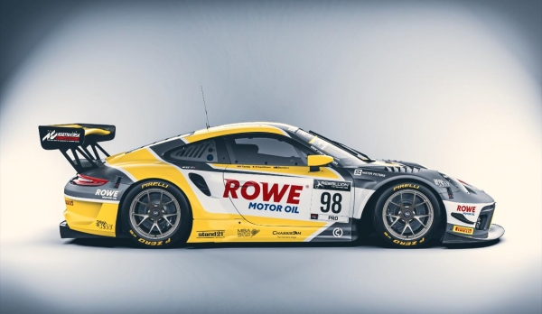 Decal Porsche 911 991 RSR ROWE  #98 SPA 2020