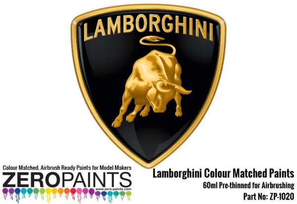 Lamborghini Blu Monterey 0031 Paint Set 2x30ml ZP-1020