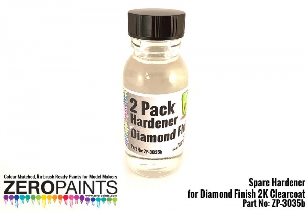 60ml Spare 2 Pack (2K) Hardener for (Diamond 2 Pack GLOSS Clearcoat Set ZP-3035)