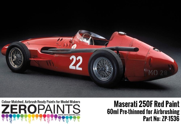 Maserati 250F Red Paint 60ml ZP-1536