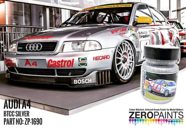 Audi A4 BTCC Silver 60ml ZP-1690