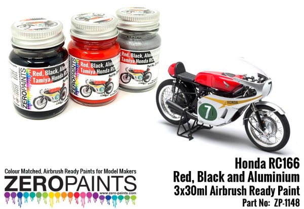 Honda RC166 Paint Set 3x30ml ZP-1143