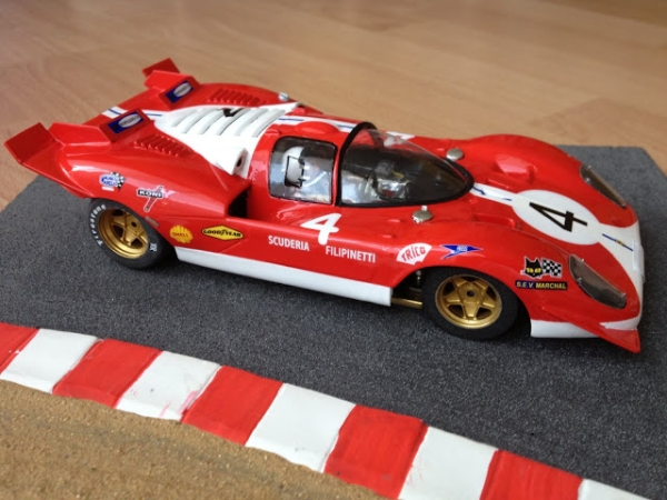 Slot Car Body SFBody 1080 ferrari 512s