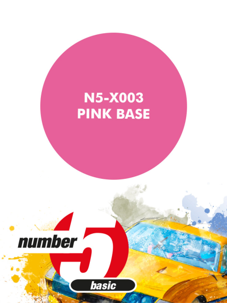 Number5 Pink Base – 30ml Number5 Farbe Slotfabrik