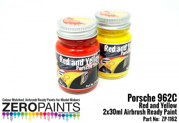 Porsche 962C Shell Paint Set 2x30ml ZP-1162