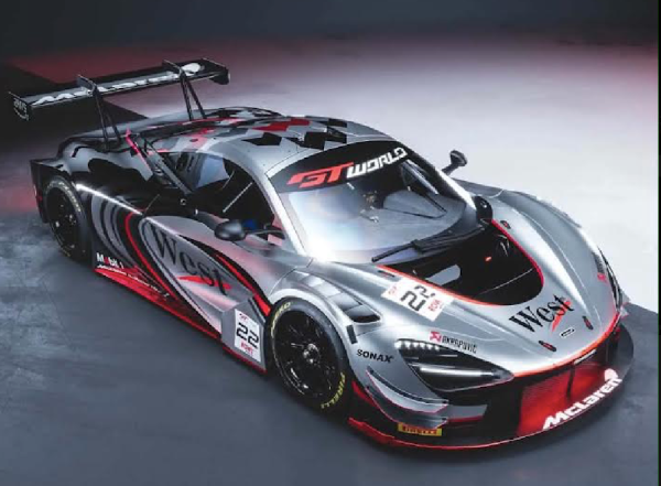 Decal 1:24  Mclaren 720s GT3 GT #22 WEST 2026 FFSFD1047v15_32 Scale 1:32