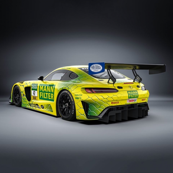 Decal Merc AMG GT3 evo WNR Motorsport Mann Filter ADAC #48 _#47 Mamba scale