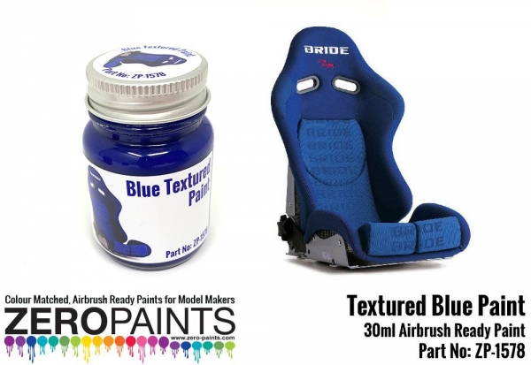 Blue Textured Paint - 30ml (Engines, Interiors etc)