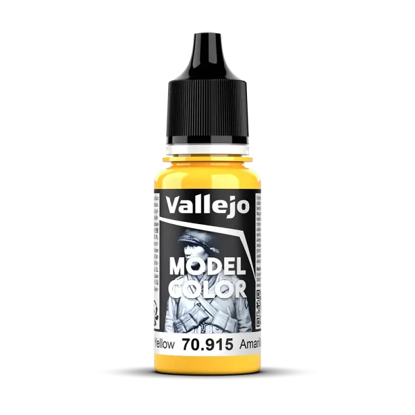 Vallejo 026 Deep Yellow VA_70.915 Model Color (18ml)