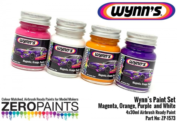 Wynn's Sponsor Paint Set 4x30ml