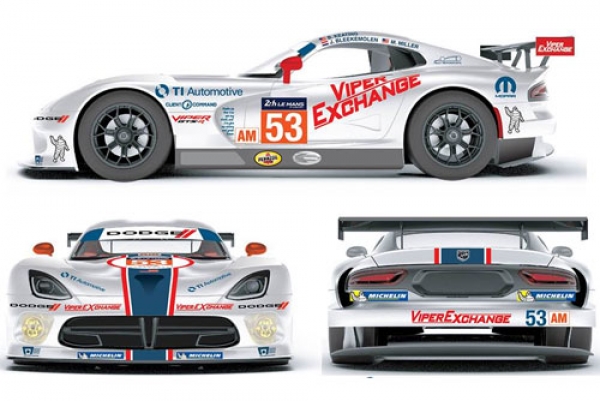 Decal Dodge Viper Riley #53 Le Mans 2015