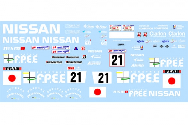 Decal Nissan Courage LM 99 #21