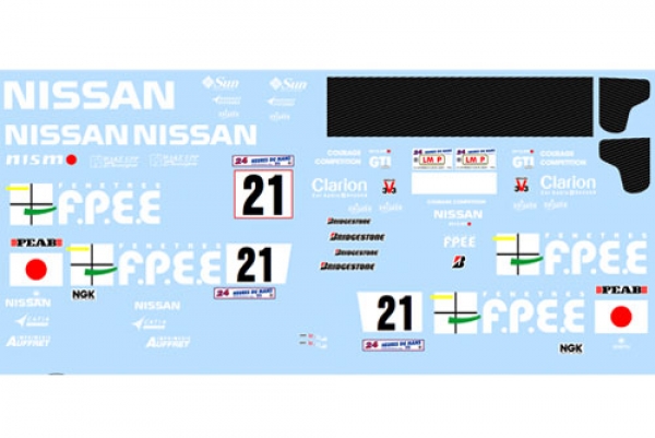 Decal Nissan C52 LM 99 #21