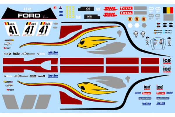 Decal Ford GT Marc VDS #41