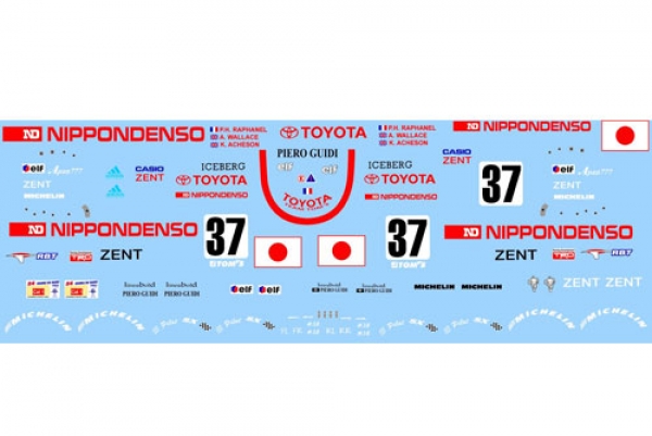 Decal Toyota TS010 #37