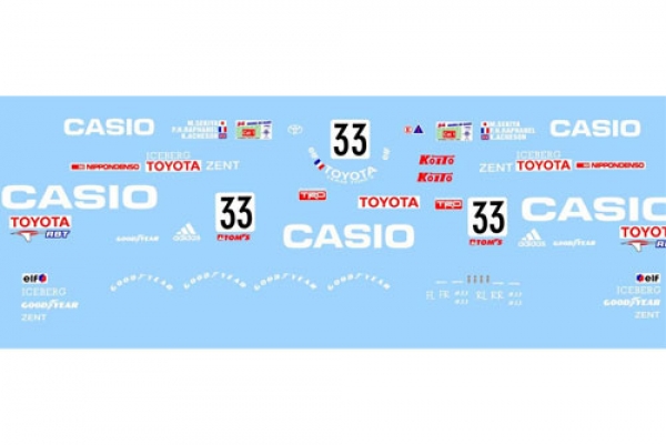 Decal Toyota TS010 #33