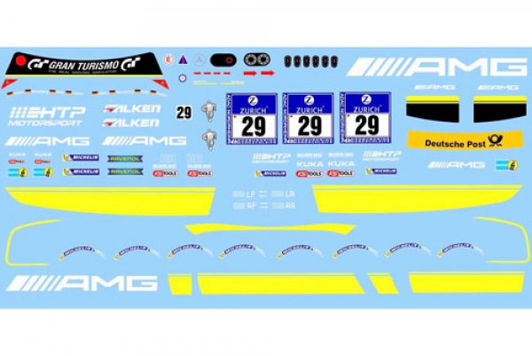 Decal Merc AMG GT3 HTP #29