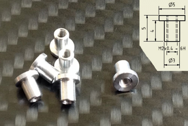 Support for Body Suspension 4mm (6 pcs.)