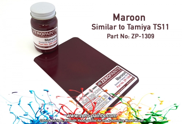 maroon Similar to Tamiya TS 11 ZP-1309