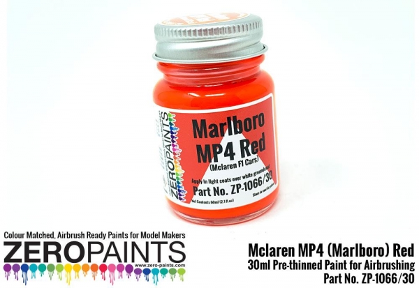 Mclaren MP4  Red Paint 30ml