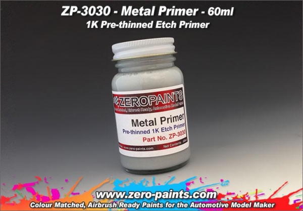 Metal Primer 60ml (Pre-thinned)