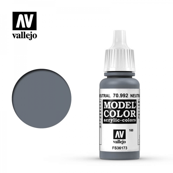 Vallejo Natural Grey VA_70.992  Model Color (17ml)