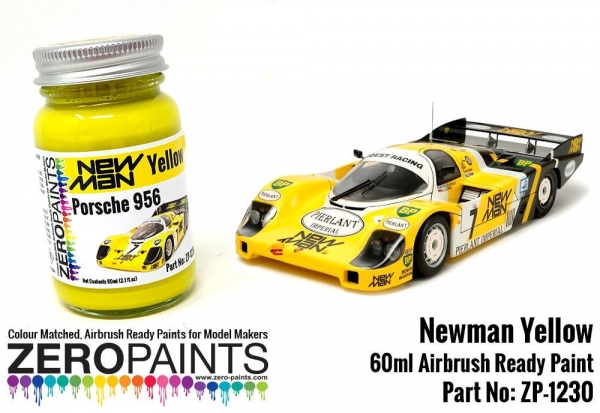 Newman Porsche Yellow Paint 60ml