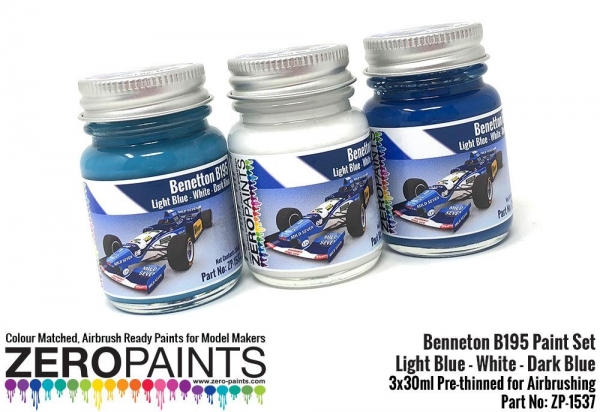 Benneton B195 Paints 3x30ml