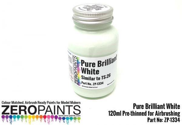 Pure Brilliant White Paint - Similar to TS26 100ml
