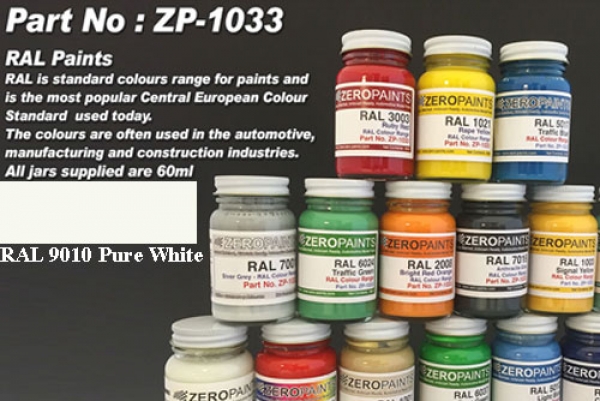 RAL 9010 Pure White - 60ml