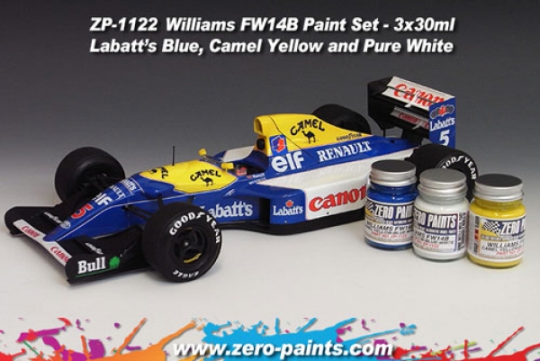 Williams FW14B Paint Set 3x30ml