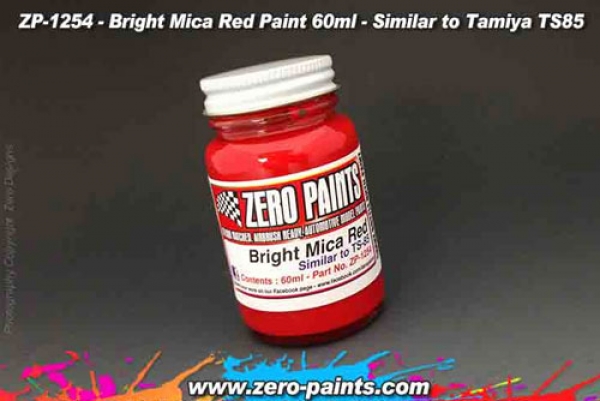 Bright Mica Red Paint (Similar to Tamiya TS85) 60ml
