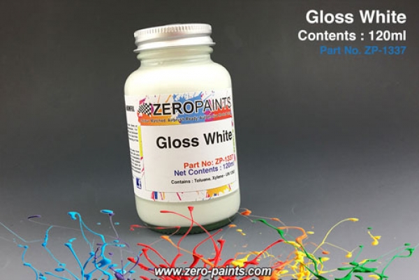 ZP-1337 Zero Paints Gloss White 100ml