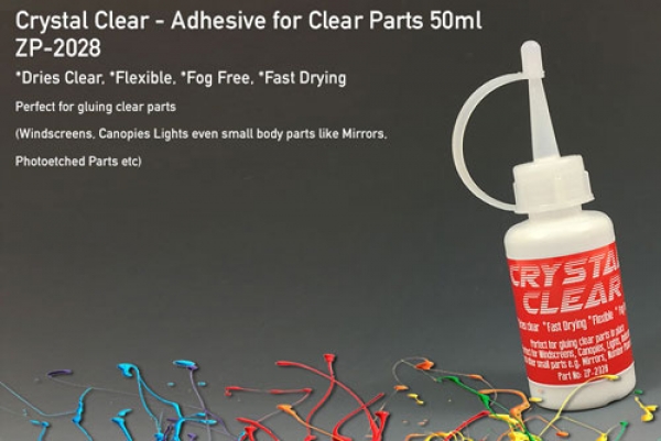 Crystal Clear - Adhesive for Clear Parts 50ml