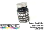 Rubber Black Paint 30ml - Similar to Tamiya XF-85 ZP-7185