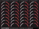 Tire / Reifen Decal Sticker Set YOKOHAMA ADVAN DTM Style Scale 1:32