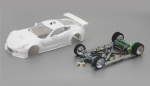 Corvette C7R A7R White Kit SC7100RC2 mit GT3 Fahrwerk SC-8003
