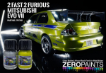  Fast 2 Furious Mitsubishi Evo VII Green/Yellow & Silver Paint Set 2x30ml ZP-1748